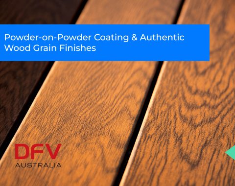 Powder-on-Powder Coating & Authentic Wood Grain Finishes – Processes, Performance and Specification Considerations Powder-on-Powder Coating & Authentic Wood Grain Finishes – Processes, Performance and Specification Considerations